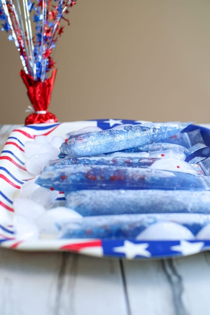 4th of July Alcoholic Popsicles Recipe