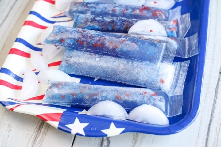 4th of July Alcoholic Popsicles Recipe