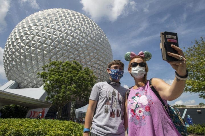 Disney Epcot Covid Reopening
