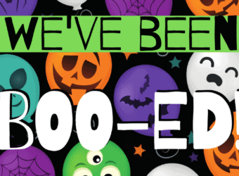 you ve been booed free printable sign for Halloween