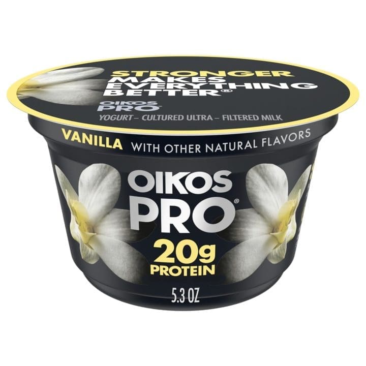 Oikos Pro Yogurt Cultured Ultra Filtered Milk Vanilla oz