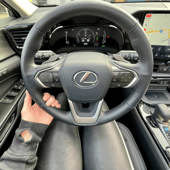 Lexus leather wrapped Steering Wheel