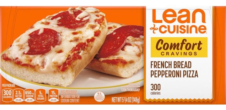 Lean Cuisine Meals Frozen Pizza French Bread Pepperoni