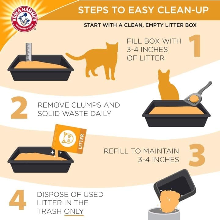 Arm and Hammer Cat Litter Clump and Seal Clean Up