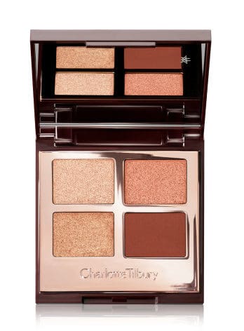 Soft Natural Makeup Look Charlotte Tilbury Luxury Palette in Copper Charge