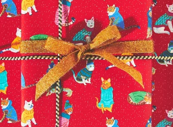 Wonderland Dog Wrapping Paper Roll